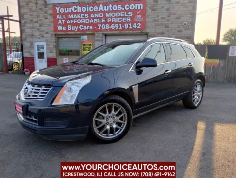 Blue 2014 Cadillac SRX Luxury Collection for sale in Crestwood, IL