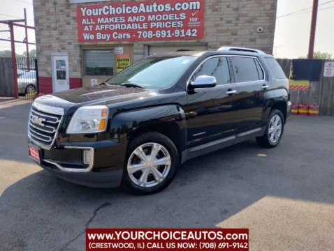 Black 2017 GMC Terrain SLT for sale in Crestwood, IL