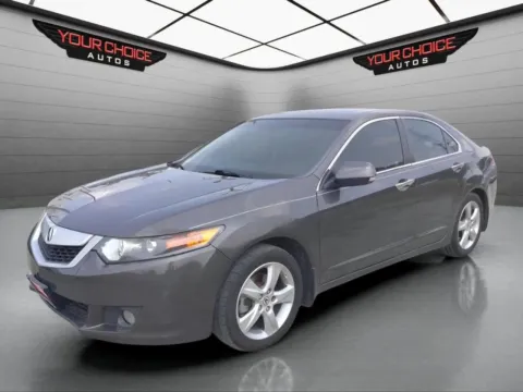 Gray 2009 Acura TSX Base 4dr Sedan 5A for sale in Crestwood, IL