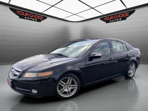 Black 2007 Acura TL w/Navi 4dr Sedan w/Navigation for sale in Crestwood, IL
