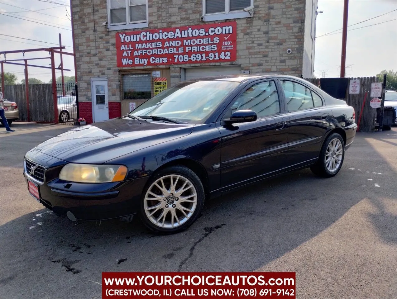 Black 2006 Volvo S60 2.4L Turbo for sale in Crestwood, IL