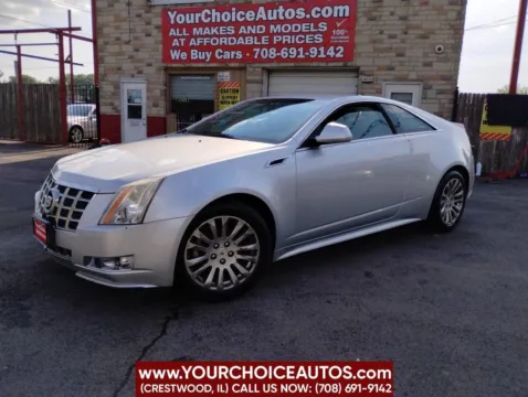 Silver 2014 Cadillac CTS Coupe Performance for sale in Crestwood, IL