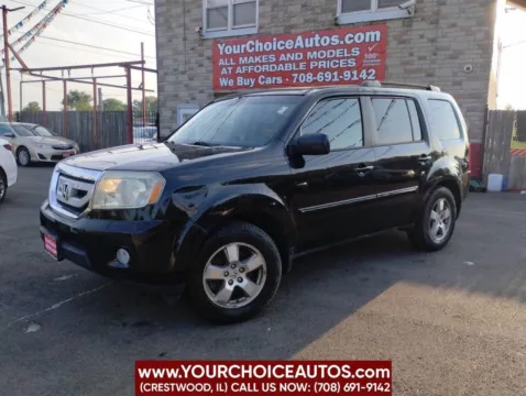 Black 2011 Honda Pilot EX-L for sale in Crestwood, IL