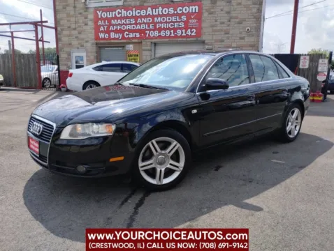 Black 2007 Audi A4 2.0T for sale in Crestwood, IL