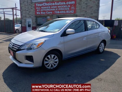 Silver 2021 Mitsubishi Mirage G4 Carbonite Edition 4dr Sedan for sale in Crestwood, IL