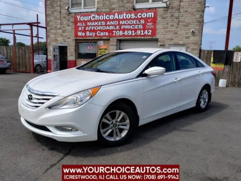 White 2013 Hyundai Sonata GLS for sale in Crestwood, IL