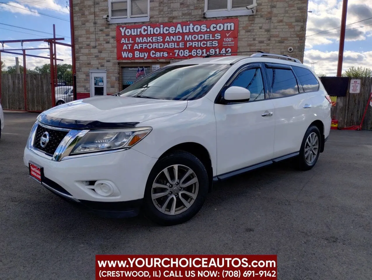 White 2016 Nissan Pathfinder S for sale in Crestwood, IL