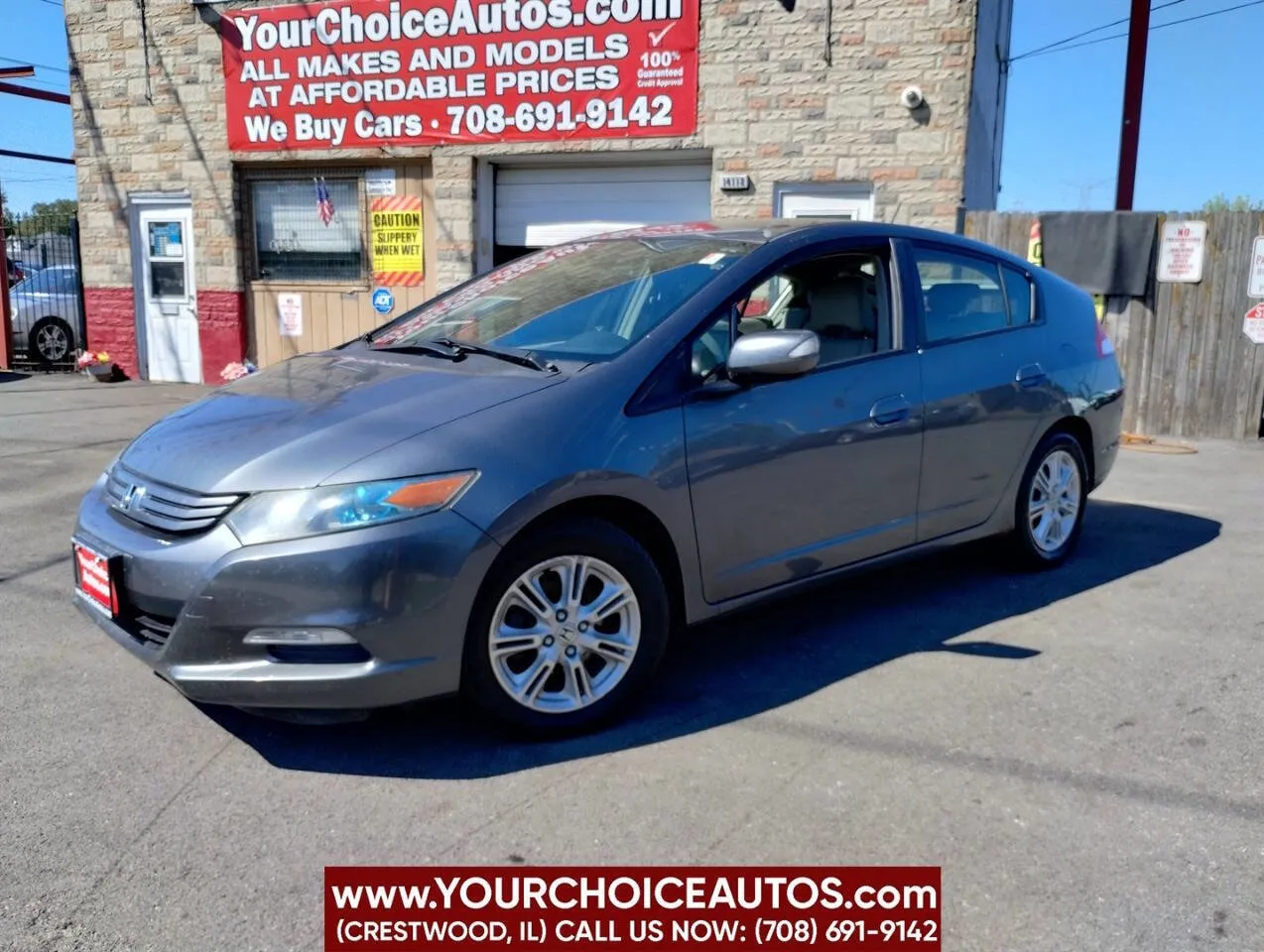 Gray 2010 Honda Insight EX for sale in Crestwood, IL