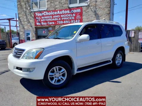 White 2006 Lexus GX 470 Base 4dr SUV 4WD for sale in Crestwood, IL