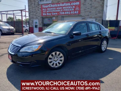 Black 2014 Chrysler 200 LX for sale in Crestwood, IL