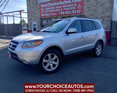 Silver 2008 Hyundai Santa Fe Limited 4dr SUV for sale in Crestwood, IL