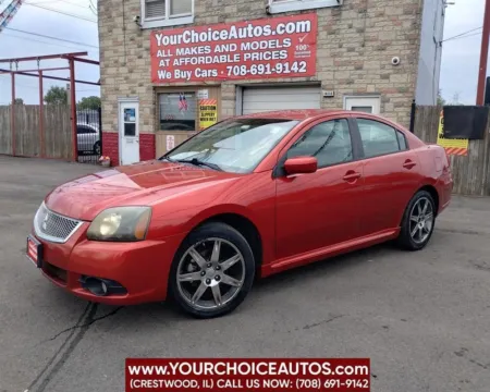 Red 2010 Mitsubishi Galant ES 4dr Sedan for sale in Crestwood, IL