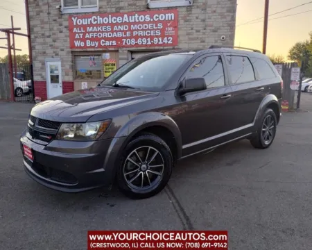 Gray 2018 Dodge Journey SE for sale in Crestwood, IL
