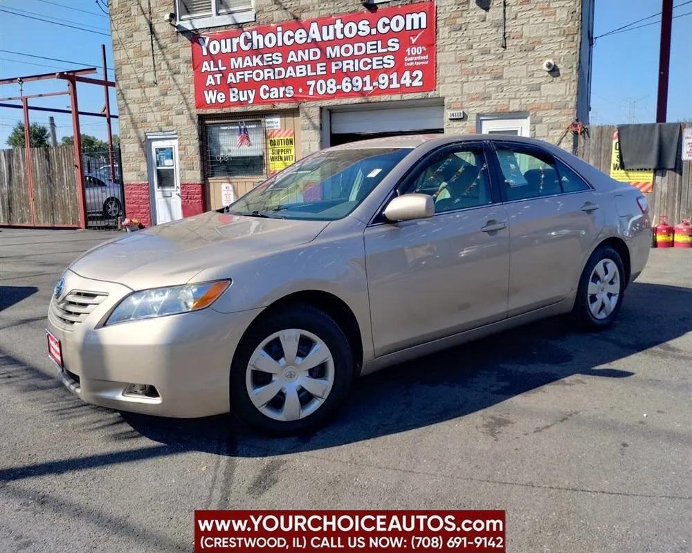Gold 2007 Toyota Camry LE 4dr Sedan (2.4L I4 5A) for sale in Crestwood, IL