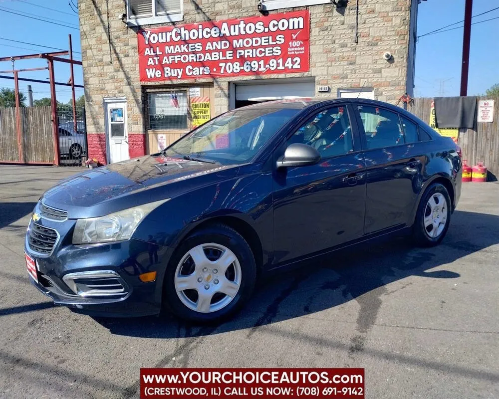 Blue 2016 Chevrolet Cruze Limited LS for sale in Crestwood, IL