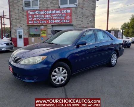 Blue 2006 Toyota Camry LE 4dr Sedan w/Automatic for sale in Crestwood, IL