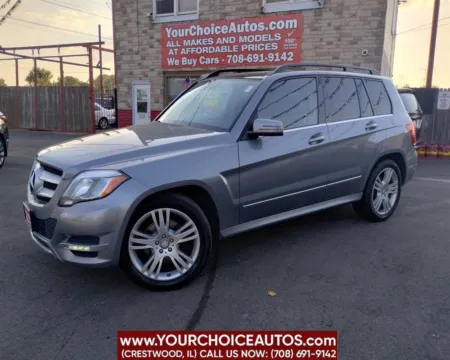 Silver 2014 Mercedes-Benz GLK-Class GLK 350 for sale in Crestwood, IL