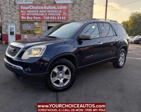 Blue 2011 GMC Acadia SL for sale in Crestwood, IL