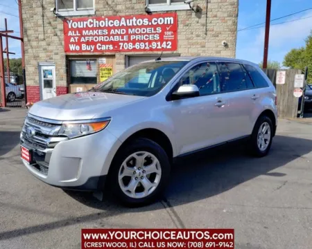 Silver 2013 Ford Edge SEL for sale in Crestwood, IL