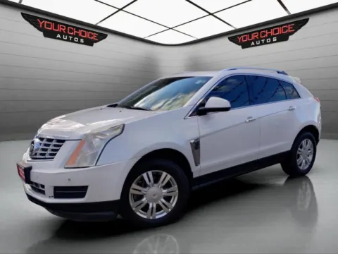 White 2014 Cadillac SRX Luxury Collection for sale in Crestwood, IL