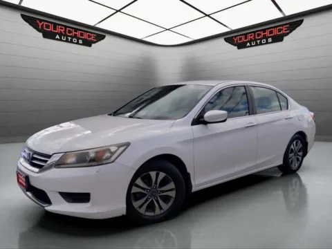 White 2013 Honda Accord Sdn LX for sale in Crestwood, IL