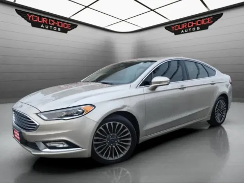 Beige 2018 Ford Fusion Titanium AWD 4dr Sedan for sale in Crestwood, IL