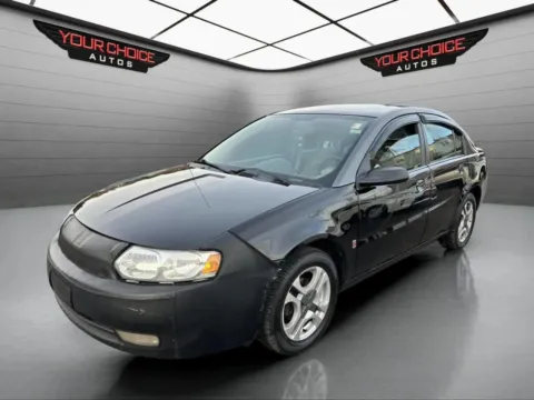 Black 2003 Saturn Ion ION 3 for sale in Crestwood, IL