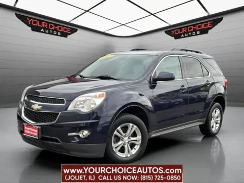 Blue 2015 Chevrolet Equinox LT for sale in Joliet, IL