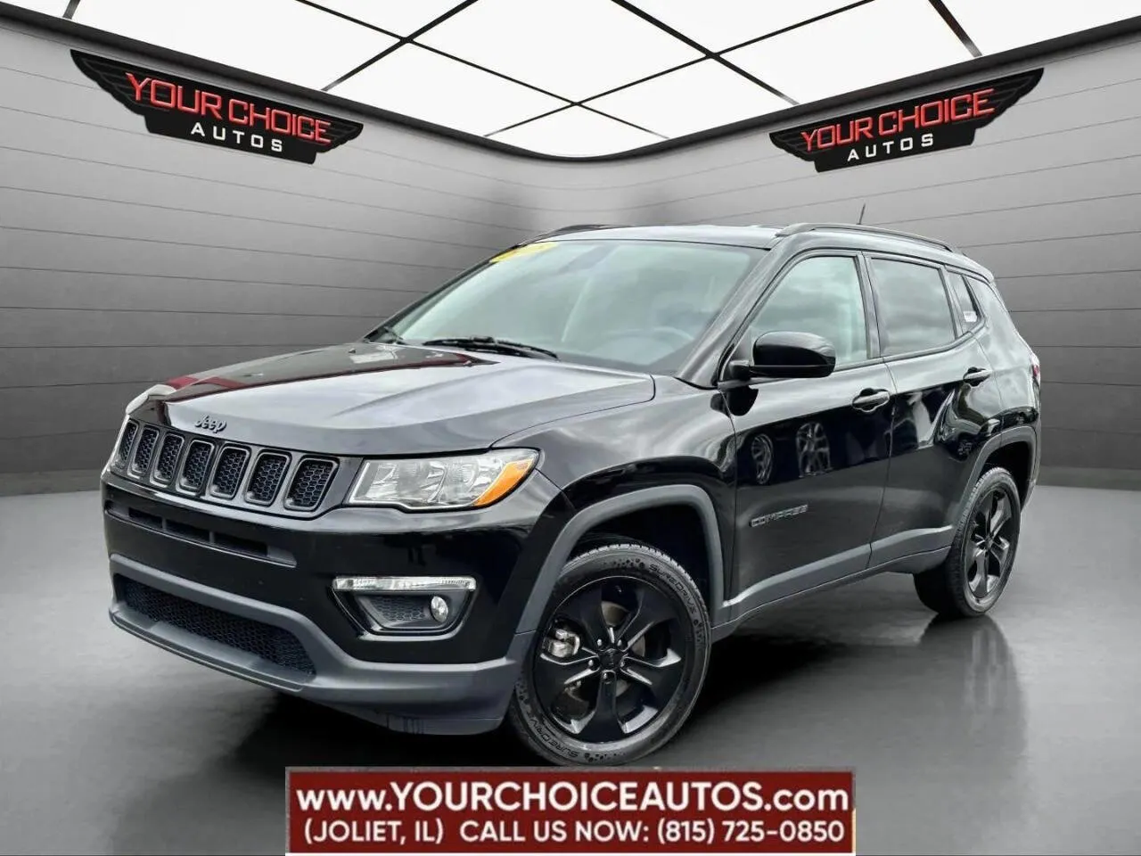 Black 2018 Jeep Compass Altitude for sale in Joliet, IL