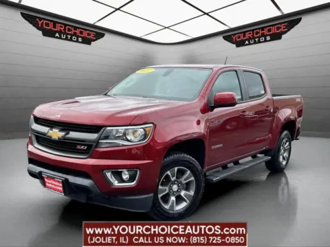 Red 2017 Chevrolet Colorado 4WD Z71 for sale in Joliet, IL