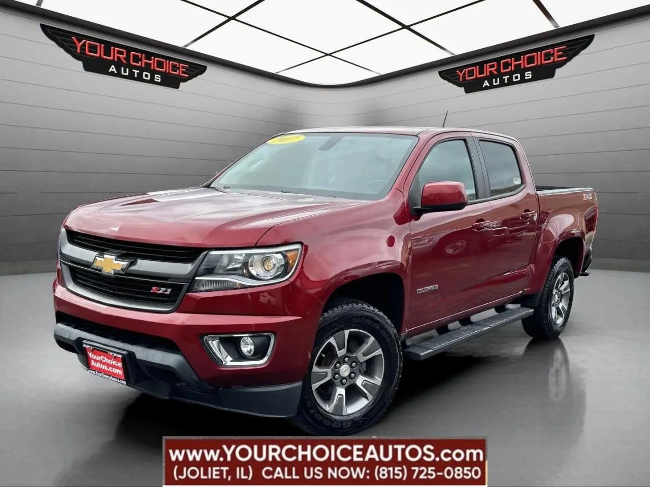 Red 2017 Chevrolet Colorado 4WD Z71 for sale in Joliet, IL