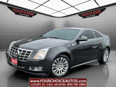 Gray 2014 Cadillac CTS Coupe Premium for sale in Joliet, IL