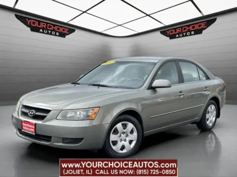 Gray 2007 Hyundai Sonata GLS 4dr Sedan for sale in Joliet, IL