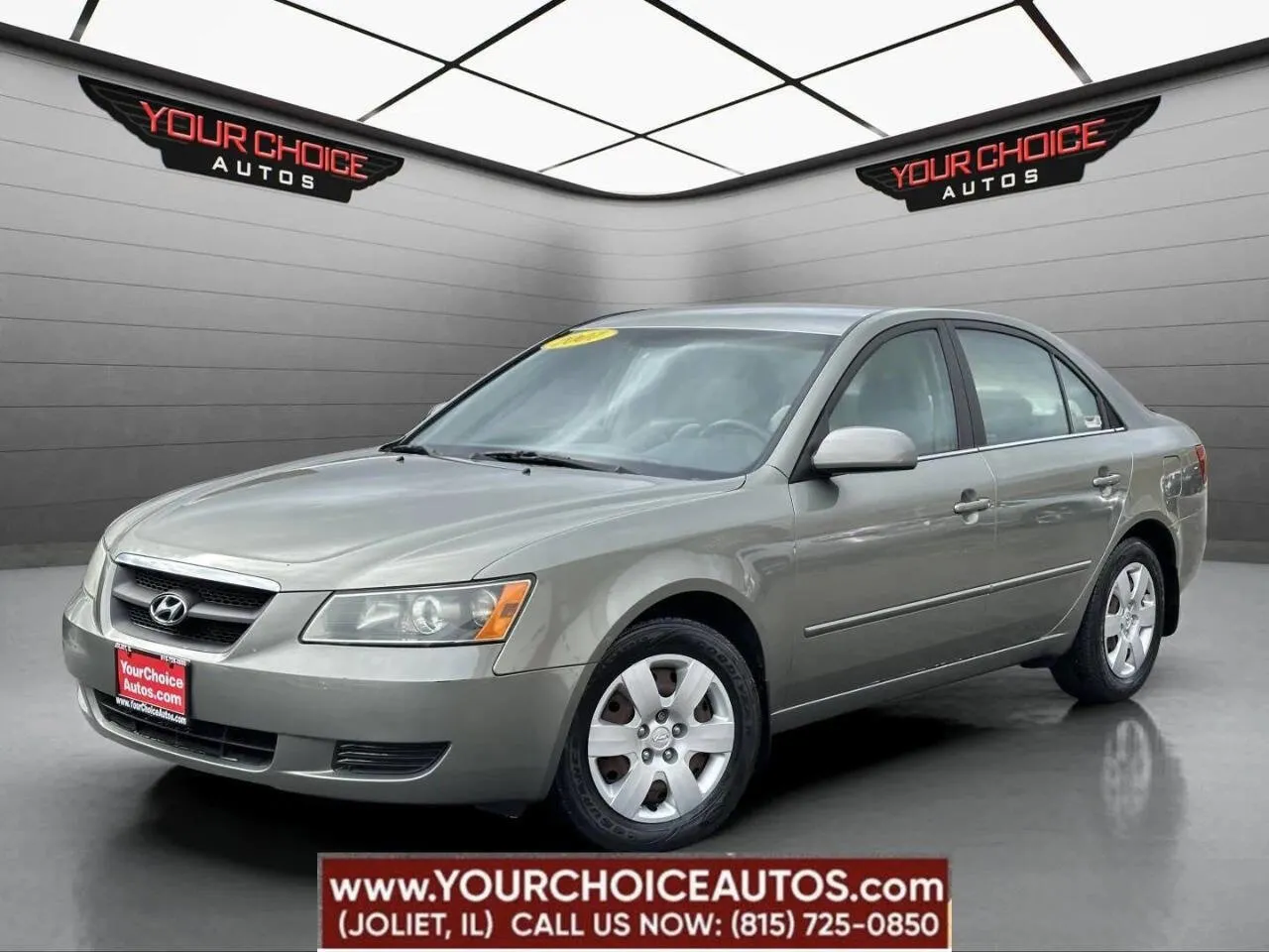 Gray 2007 Hyundai Sonata GLS 4dr Sedan for sale in Joliet, IL
