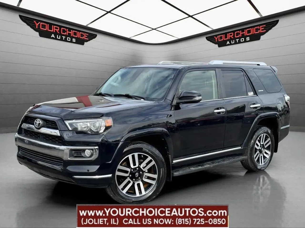 Black 2017 Toyota 4Runner Limited AWD 4dr SUV for sale in Joliet, IL