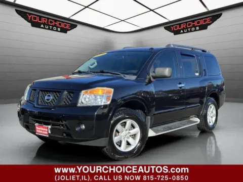 Black 2014 Nissan Armada SV 4x4 4dr SUV for sale in Joliet, IL
