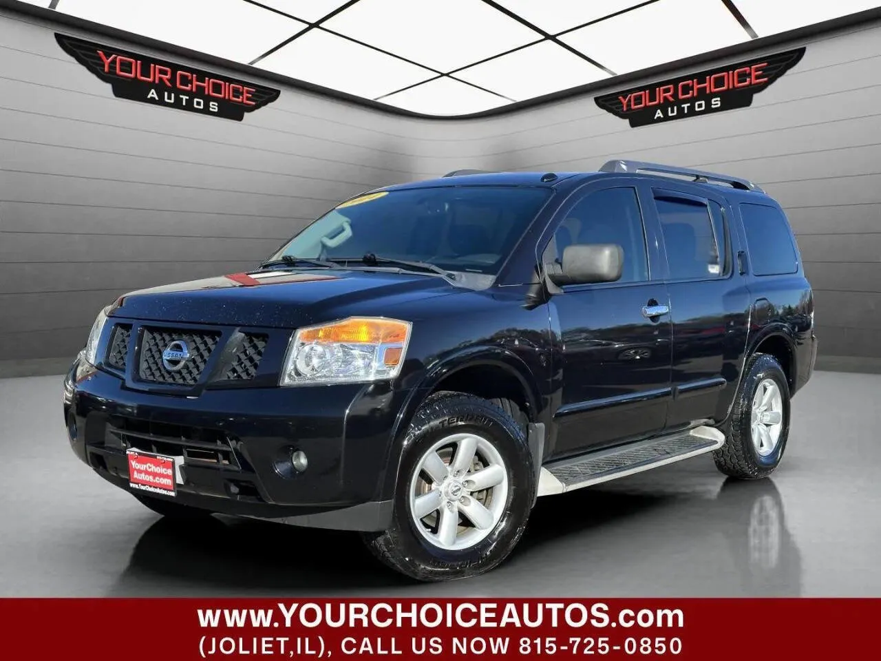 Black 2014 Nissan Armada SV 4x4 4dr SUV for sale in Joliet, IL