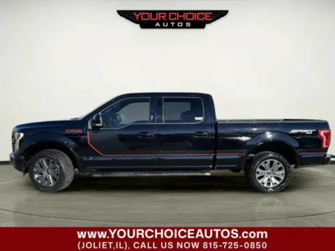 Photos of 2016 Ford F-150 Lariat 4x4 4dr SuperCrew 6.5 ft. SB for sale in Joliet, IL at Your Choice Autos - Joliet