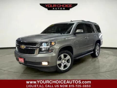 Gray 2017 Chevrolet Tahoe LT for sale in Joliet, IL