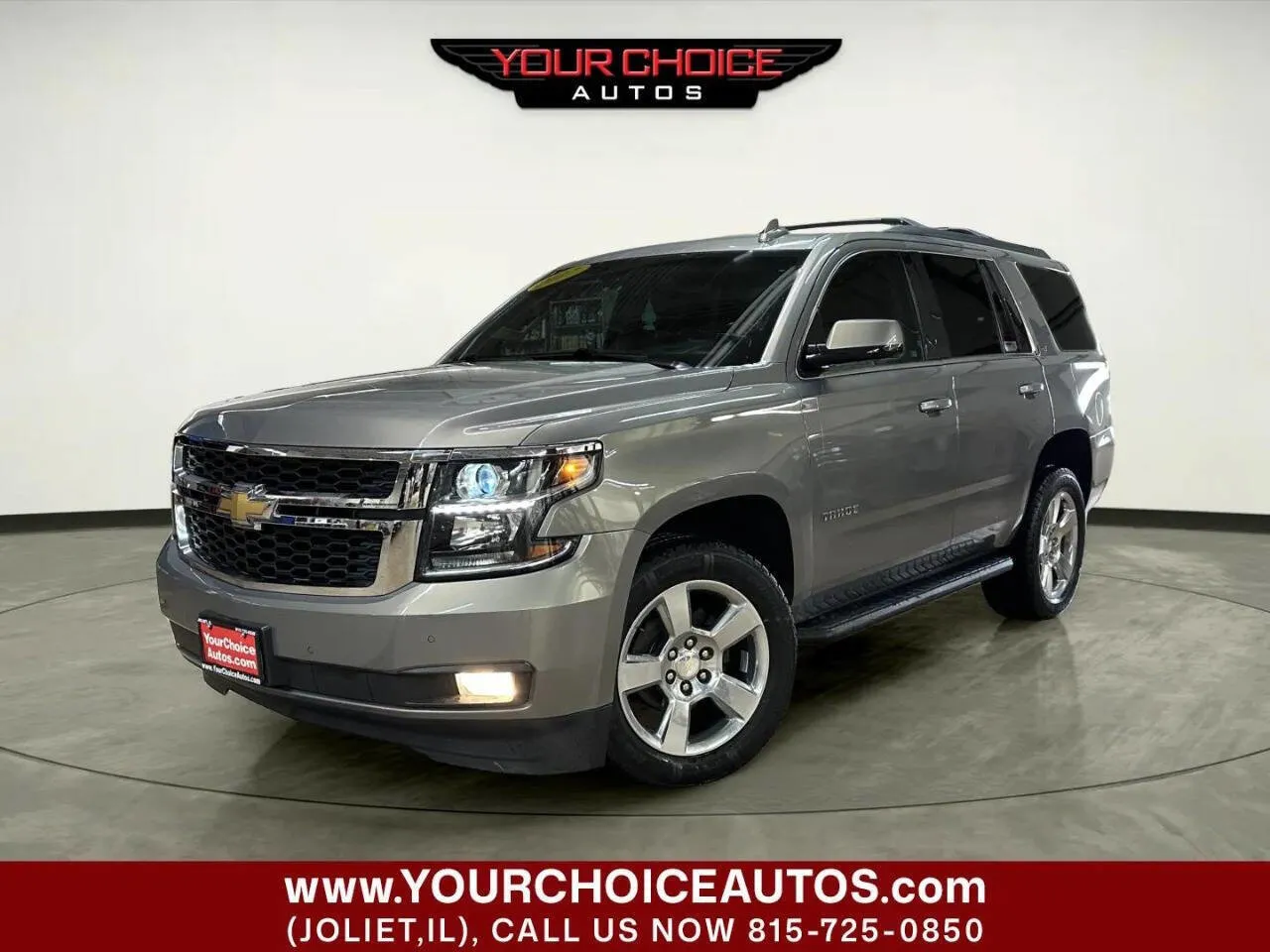 Gray 2017 Chevrolet Tahoe LT for sale in Joliet, IL
