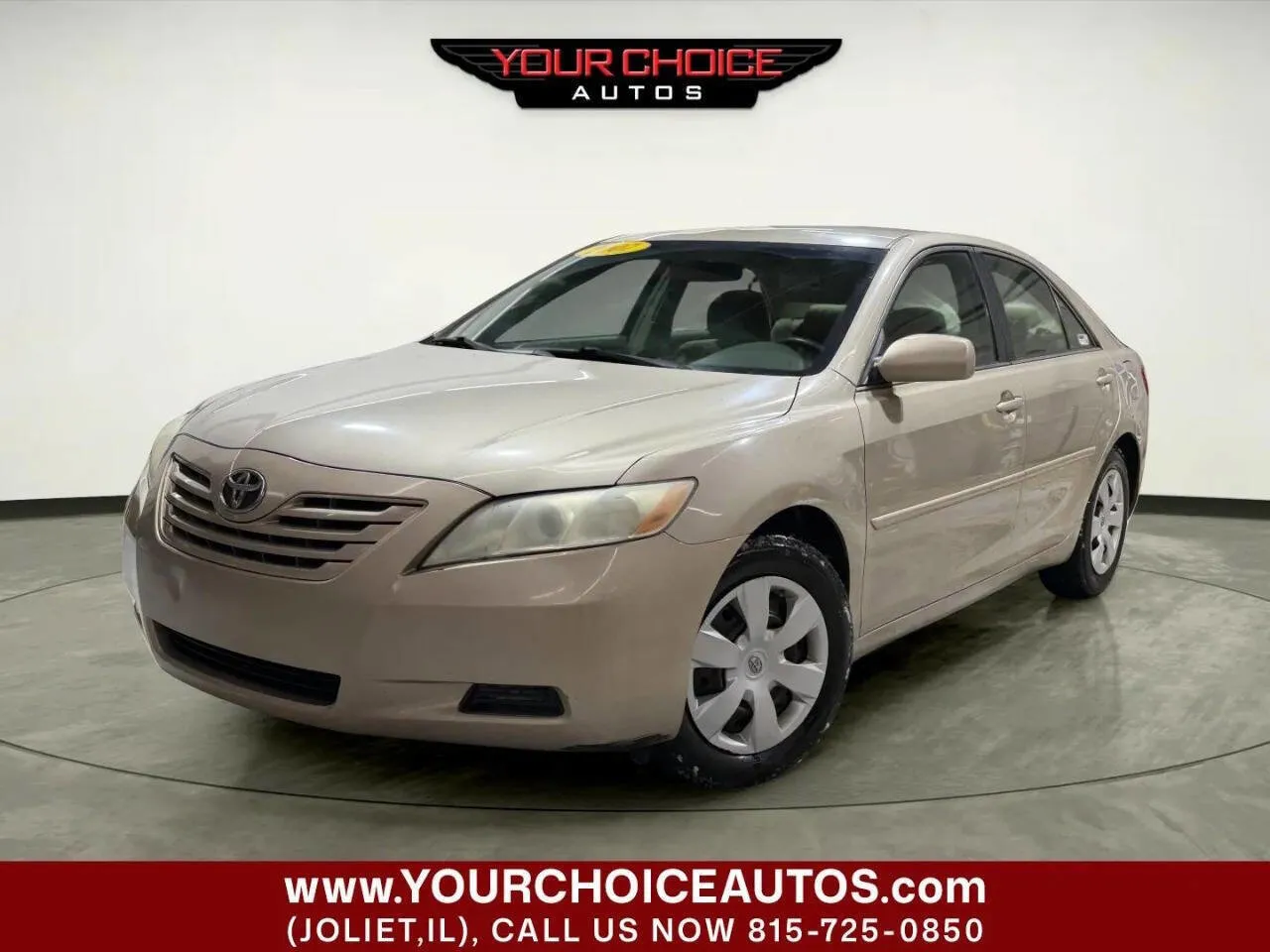 Beige 2007 Toyota Camry LE 4dr Sedan (2.4L I4 5A) for sale in Joliet, IL