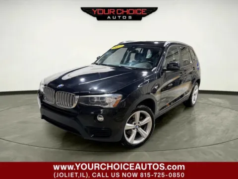 Blue 2017 BMW X3 xDrive28i for sale in Joliet, IL