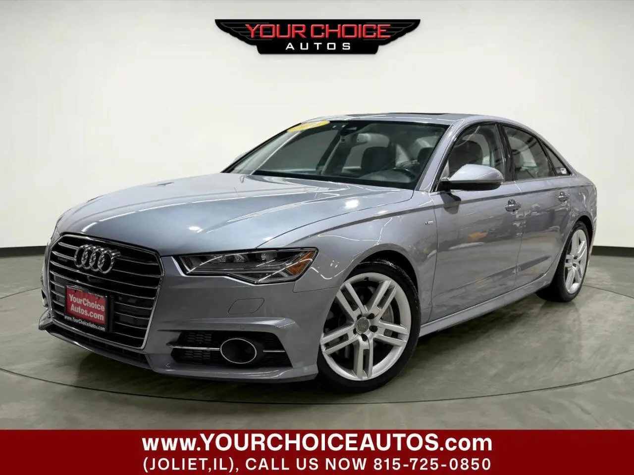 Gray 2016 Audi A6 2.0T Premium Plus for sale in Joliet, IL