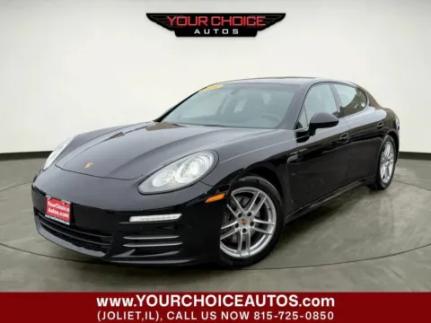 Black 2016 Porsche Panamera 4 Edition AWD 4dr Sedan for sale in Joliet, IL