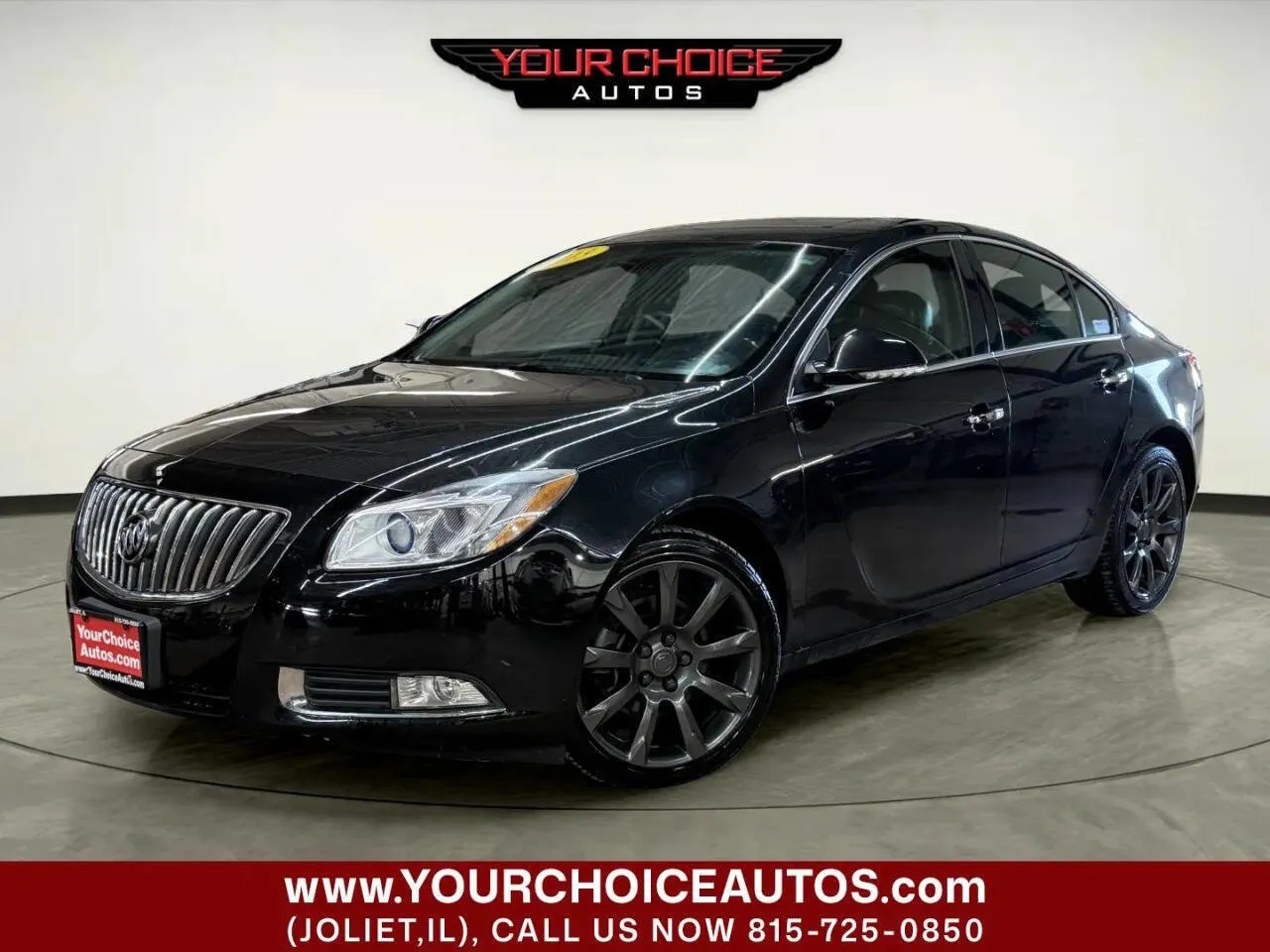 Black 2013 Buick Regal Turbo Premium 3 for sale in Joliet, IL