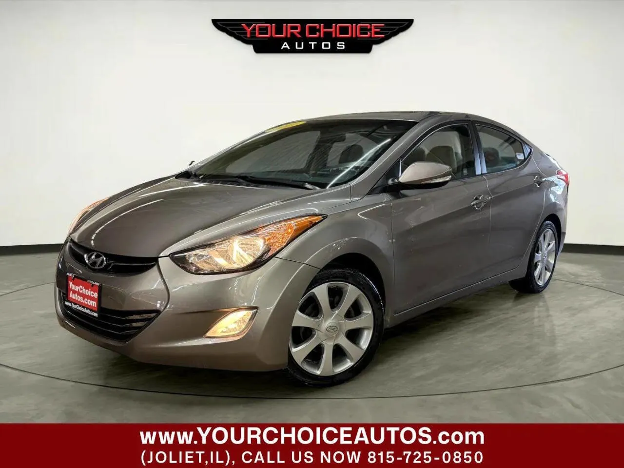 Brown 2011 Hyundai Elantra Ltd for sale in Joliet, IL