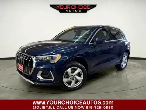 Blue 2020 Audi Q3 Premium for sale in Joliet, IL