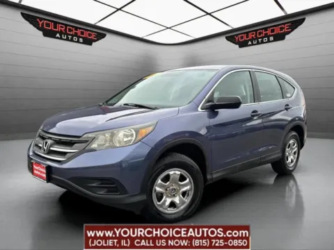 Blue 2013 Honda CR-V LX for sale in Joliet, IL