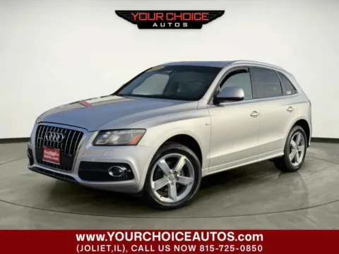 Silver 2011 Audi Q5 3.2L Premium Plus for sale in Joliet, IL
