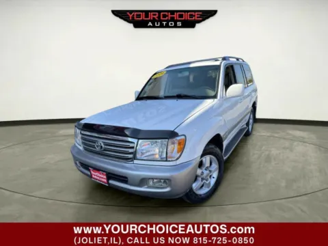 White 2004 Toyota Land Cruiser Base AWD 4dr SUV for sale in Joliet, IL